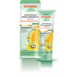 Крем-хайлайтер для лица дневной SPF 15 Витэкс Vitamin Active 40 мл Крем-хайлайтер для лица дневной SPF 15 Витэкс Vitamin Active 40 мл