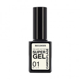 Лак д/ногтей Relouis Super Gel Camouflage тон 01 milk Лак д/ногтей Relouis Super Gel Camouflage тон 01 milk
