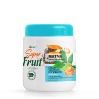 Бальзам Витекс SuperFruit 450мл матча+фруктовый микс свежесть и очищение для норм и склонных к жирности волос