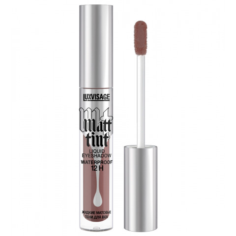 Жидкие тени для век Lux Visage Matt tint waterproof тон 110 dark chocolate Жидкие тени для век Lux Visage Matt tint waterproof тон 110 dark chocolate