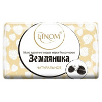 Мыло кусковое LINOM классическое Земляника 100 г Мыло кусковое LINOM классическое Земляника 100 г
