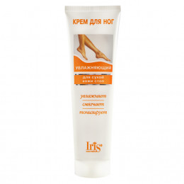Крем для ног IRIS Увлажняющий для сухой кожи стоп 100 мл Крем для ног IRIS Увлажняющий для сухой кожи стоп 100 мл