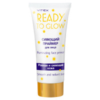 Праймер сияющий для лица Витэкс Ready To Glow Illuminating Face Primer 30 мл Праймер сияющий для лица Витэкс Ready To Glow Illuminating Face Primer 30 мл