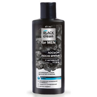 Лосьон после бритья Витэкс Black Clean for MEN с активным углем 150 мл Лосьон после бритья Витэкс Black Clean for MEN с активным углем 150 мл