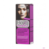 Крем-краска стойкая Belita Сolor с витаминами бордо тон №6.66 Крем-краска стойкая Belita Сolor с витаминами бордо тон №6.66