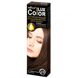 Бальзам-маска оттеночный для волос Белита COLOR LUX, тон 23 темно-русый, 100 мл Бальзам-маска оттеночный для волос Белита COLOR LUX, тон 23 темно-русый, 100 мл