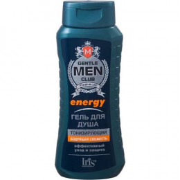 Гель для душа IRIS Gentlemen club Energy тонизирующий 400 мл Гель для душа IRIS Gentlemen club Energy тонизирующий 400 мл