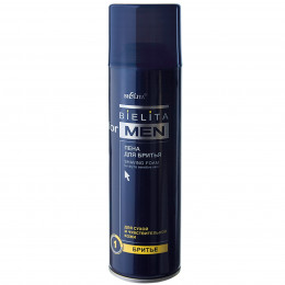 Пена для бритья для сухой и чувствительной кожи Белита Bielita for MEN 250 мл Пена для бритья для сухой и чувствительной кожи Белита Bielita for MEN 250 мл