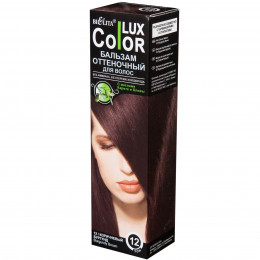 Бальзам оттеночный для волос Белита COLOR LUX, тон 12 коричневый бургунд, 100 мл Бальзам оттеночный для волос Белита COLOR LUX, тон 12 коричневый бургунд, 100 мл