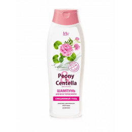 Шампунь IRIS Peony & Centella для всех типов волос 400 мл ежедневный уход Шампунь IRIS Peony & Centella для всех типов волос 400 мл ежедневный уход